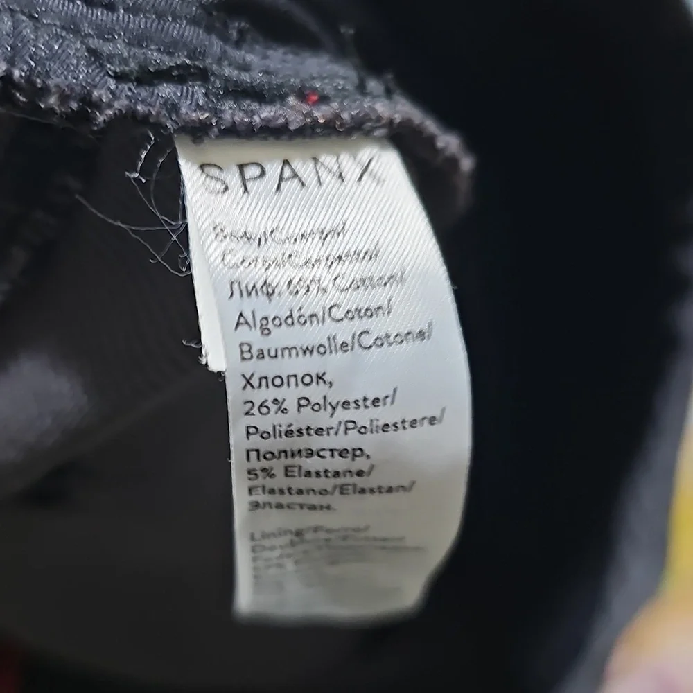 Spanx Black and Gray Houndstooth High Waist Leggings Pants Size XL - Picture 4 of 5